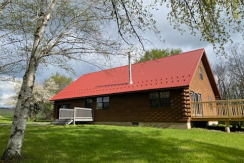 Modern Log Cabin with Vineyard Views Maison in Seneca Lake