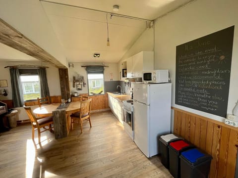 Living room, kitchen