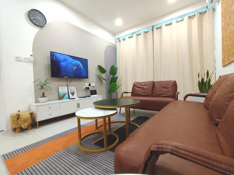 Living room, Seating area, air conditioner