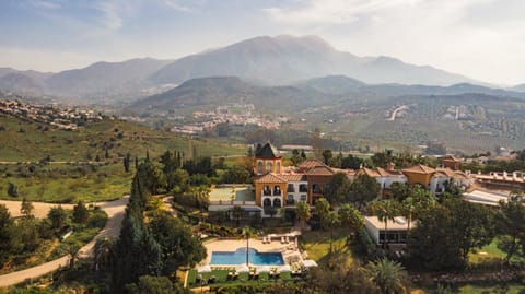 Natural landscape, Mountain view, Swimming pool