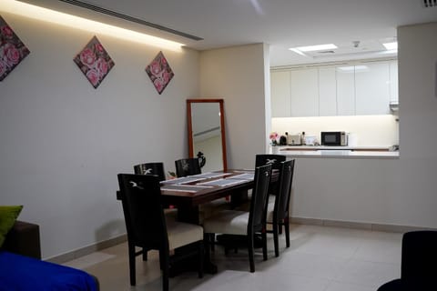 402 Furnished two bedroom apartment with maid room available for short term stay Condo in Al Sharjah