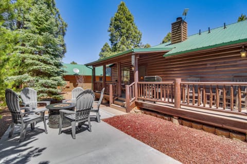 Overgaard Cabin in National Forest with Gas Fire Pit House in Gila County