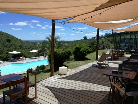 Day, Natural landscape, Mountain view, Pool view