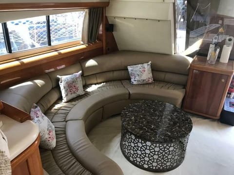 yatch for rent izmir cesme 3 camaras kiralik yat Docked boat in Cesme