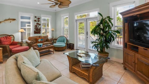 Pink Flamingo House in Rosemary Beach