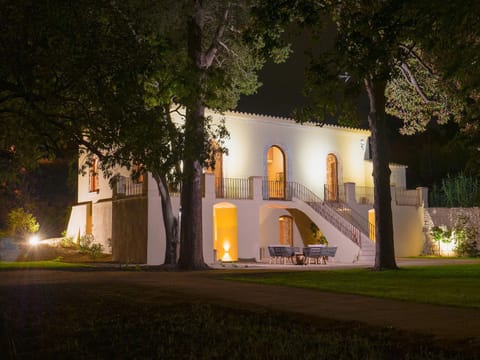 Night, Garden, Garden view