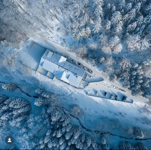 Natural landscape, Bird's eye view, Winter