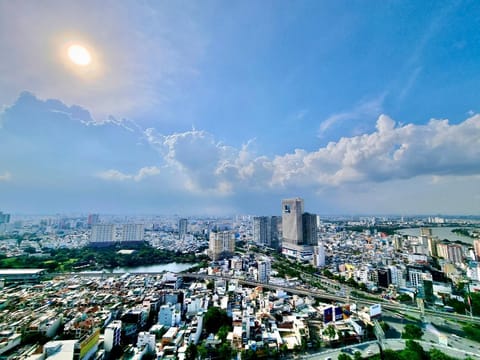 Day, Natural landscape, Bird's eye view, City view