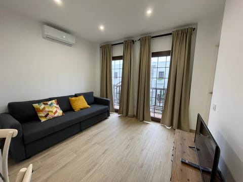 Living room, air conditioner