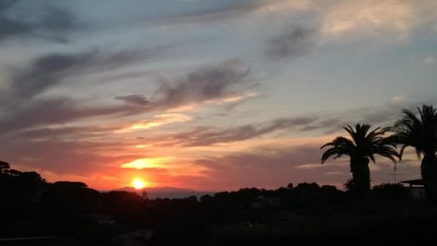 Natural landscape, View (from property/room), Sunset