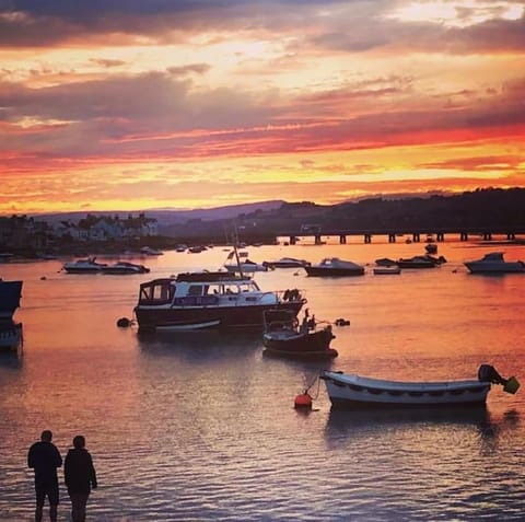 River view, Sunset