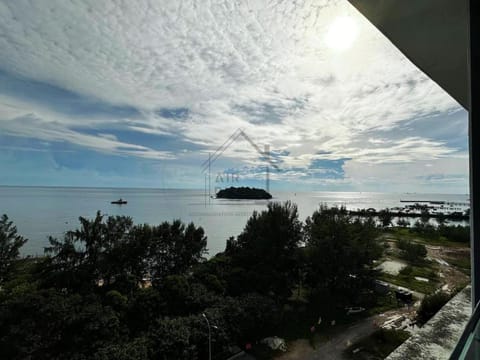PD D'Wharf Duplex 3BR - Full Seaview (Up To 12 Pax) Condominio in Port Dickson