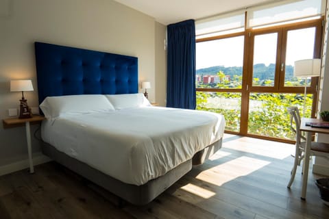 Bed, Natural landscape, View (from property/room), Photo of the whole room, Bedroom