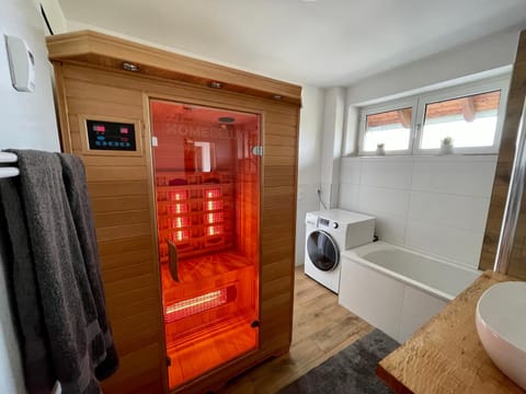 Shower, Sauna, Bathroom, washing machine