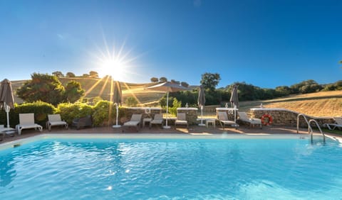 Natural landscape, Pool view, Swimming pool