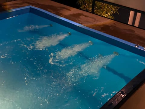 Night, Hot Tub, Pool view, Swimming pool, Swimming pool