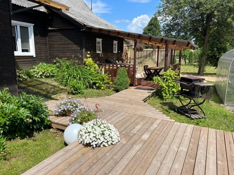 Property building, Patio, Day, Garden view