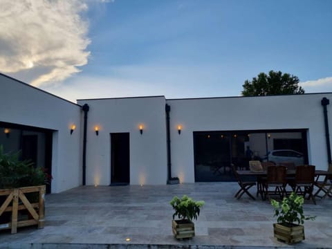 Property building, Patio