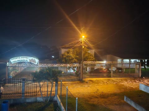 Property building, Night, Street view