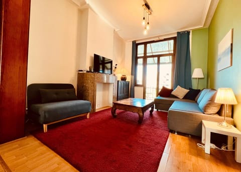 Cozy, comfortable apt, well located - EU ULB VUB Appartement in Ixelles