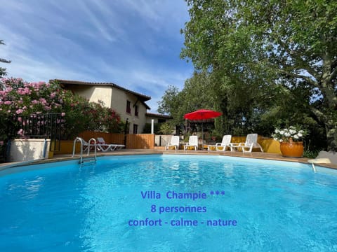 Property building, Pool view