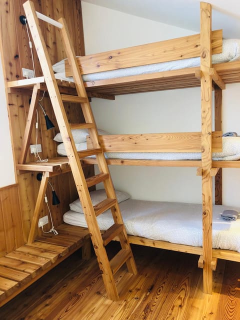 Photo of the whole room, Bedroom, bunk bed