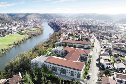 Neighbourhood, Natural landscape, Bird's eye view