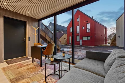 View (from property/room), Living room, Seating area, Dining area