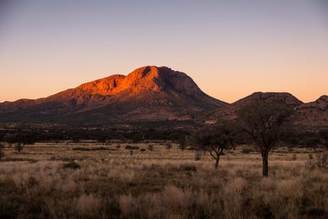 Mountain view, Sunset