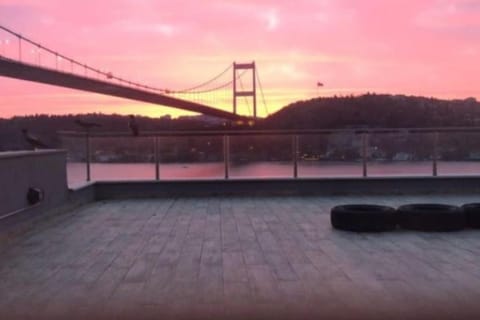 Breathtaking Bosphorus View With Large Terrace Condo in Istanbul