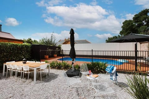 Patio, Balcony/Terrace, Pool view