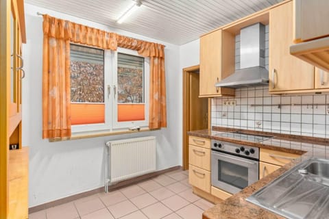 Kitchen or kitchenette, oven, stove