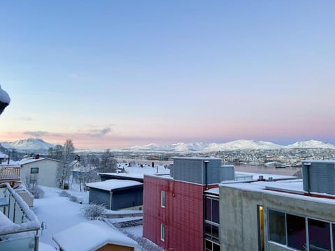 Mountain view, Sea view, Sunset