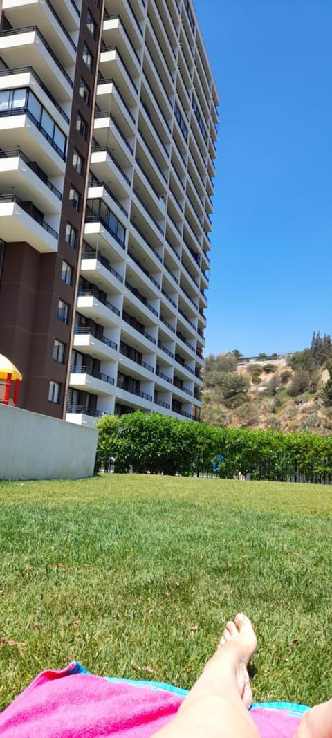 Property building, Garden view