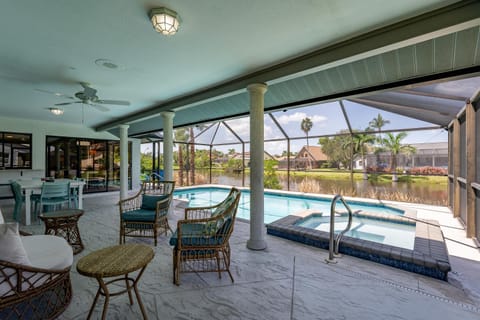 Beautiful Private Pool Home In-between Fort Myers Beach and Sanibel Island home House in Iona