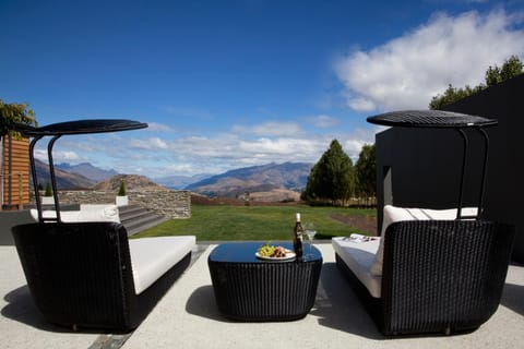 Patio, Day, Natural landscape, Mountain view