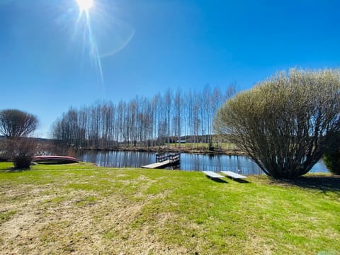 Spring, Day, Natural landscape, River view, Inner courtyard view