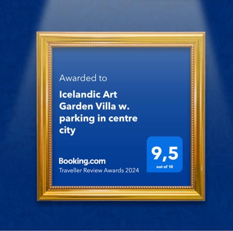 Icelandic Art Garden Villa w. parking in centre city Villa in Reykjavik