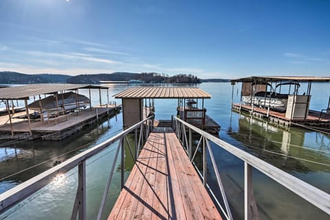 Lakefront Linn Creek Home with Dock and Slip! House in Lake of the Ozarks