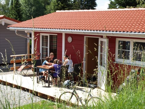 Blockhaus Campingplatz Alpenblick Casa in Lindenberg im Allgäu