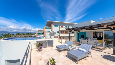 Nitta 2 bedroom Fantastic ocean Views with dipping pool and huge Deck House in Nuevo Vallarta