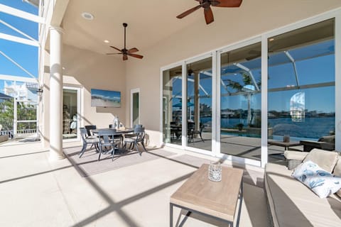 Southern Exposure I Waterfront 5 Bed House I Wide Water Views of Landmark Bay House in Marco Island