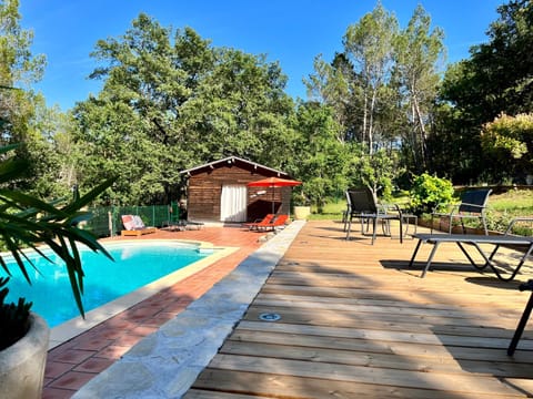 Pool view, Swimming pool, sunbed