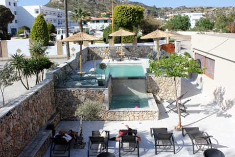 View (from property/room), Street view, Swimming pool, Swimming pool