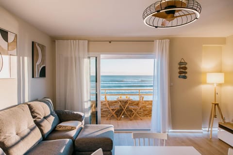 Living room, Seating area, Sea view