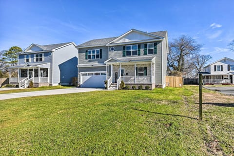 Buckroe Family Home Walk to the Beach! House in Hampton