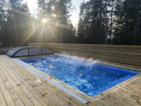 Spacious accommodation near Stockholm with heated pool House in Huddinge