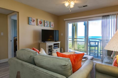 Balcony At The Beach House in Caswell Beach