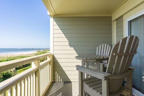 Balcony At The Beach House in Caswell Beach