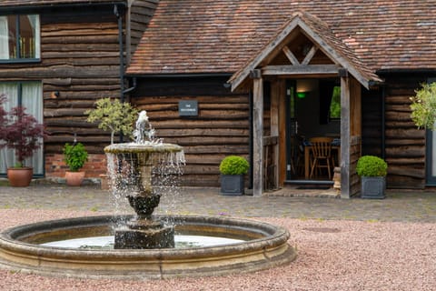 Property building, Dining area, Inner courtyard view